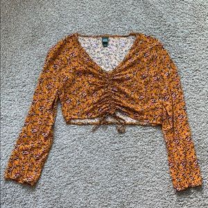 Wild Fable Floral Crop Top